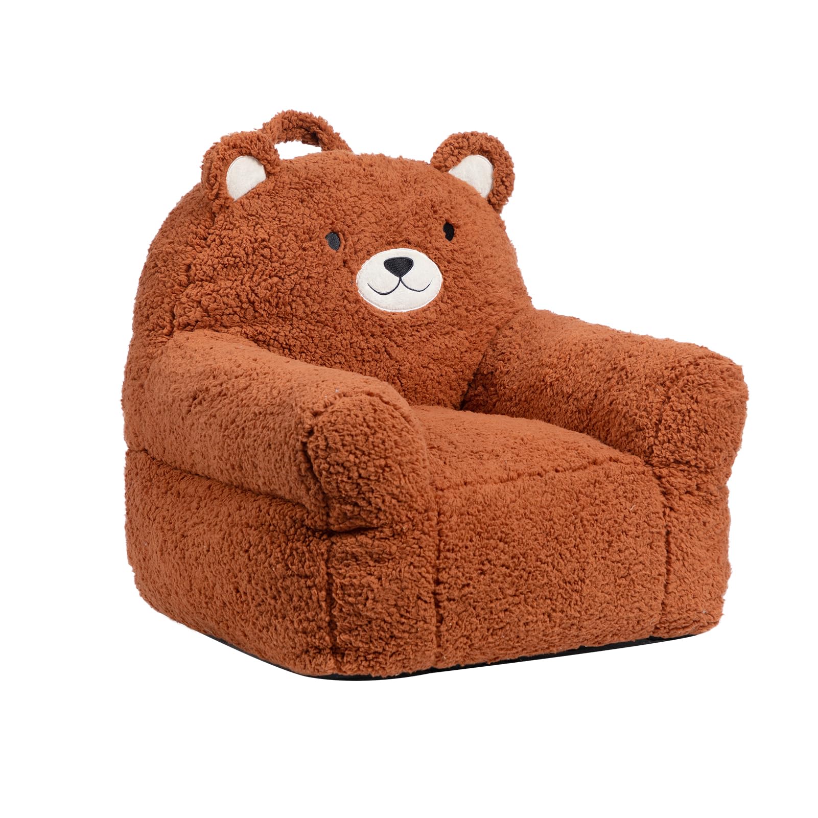 Kids Foam Filled Chair with Soft Plush Cover