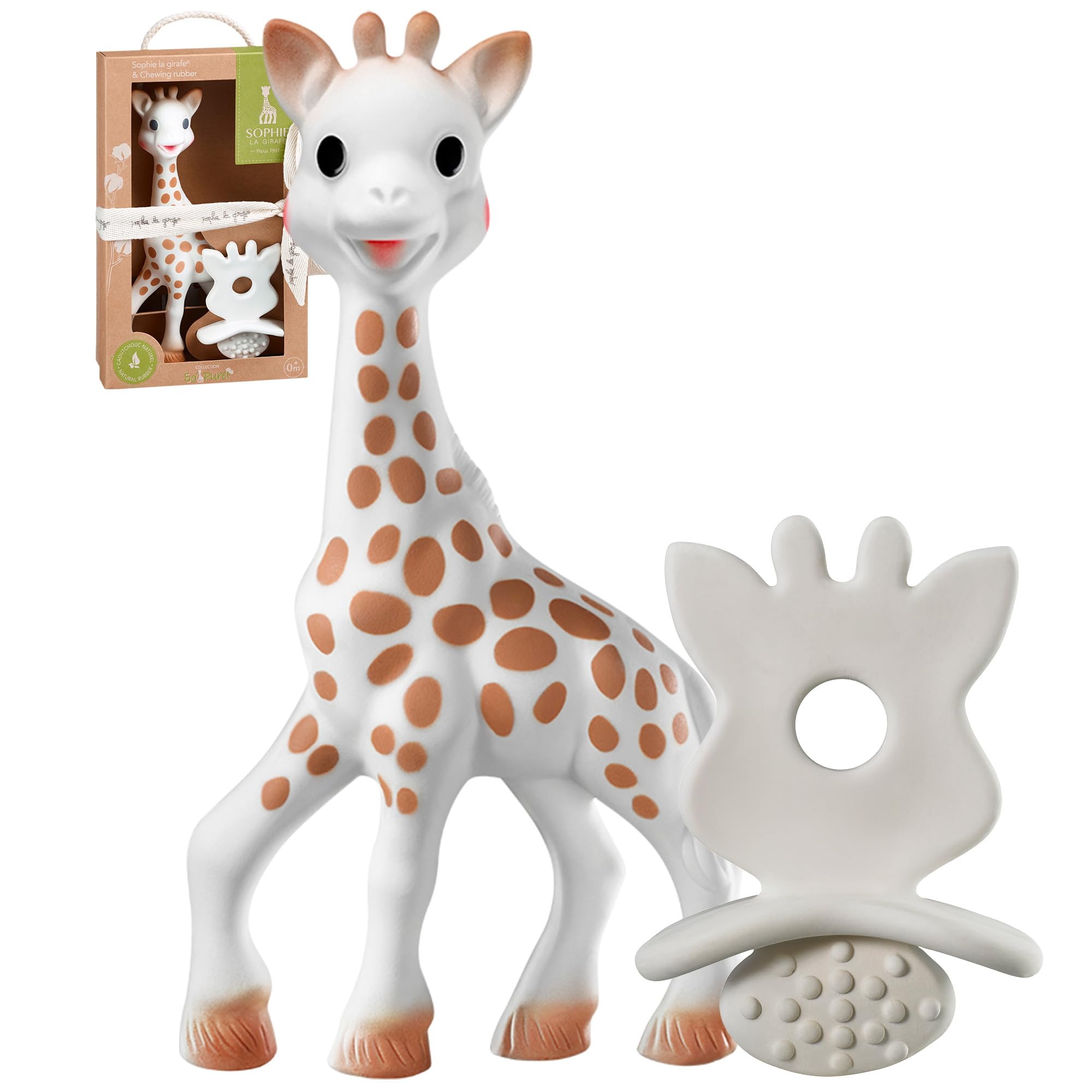Sophie la Girafe & Chewing Rubber Set | Handcrafted for 60 Years in France