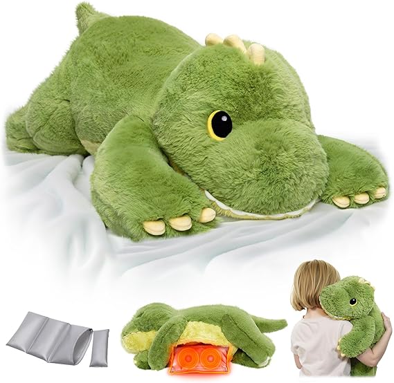 Weighted Stuffed Animals with Microwavable Heating Pad - 5lb or 2.13lb Adjustable