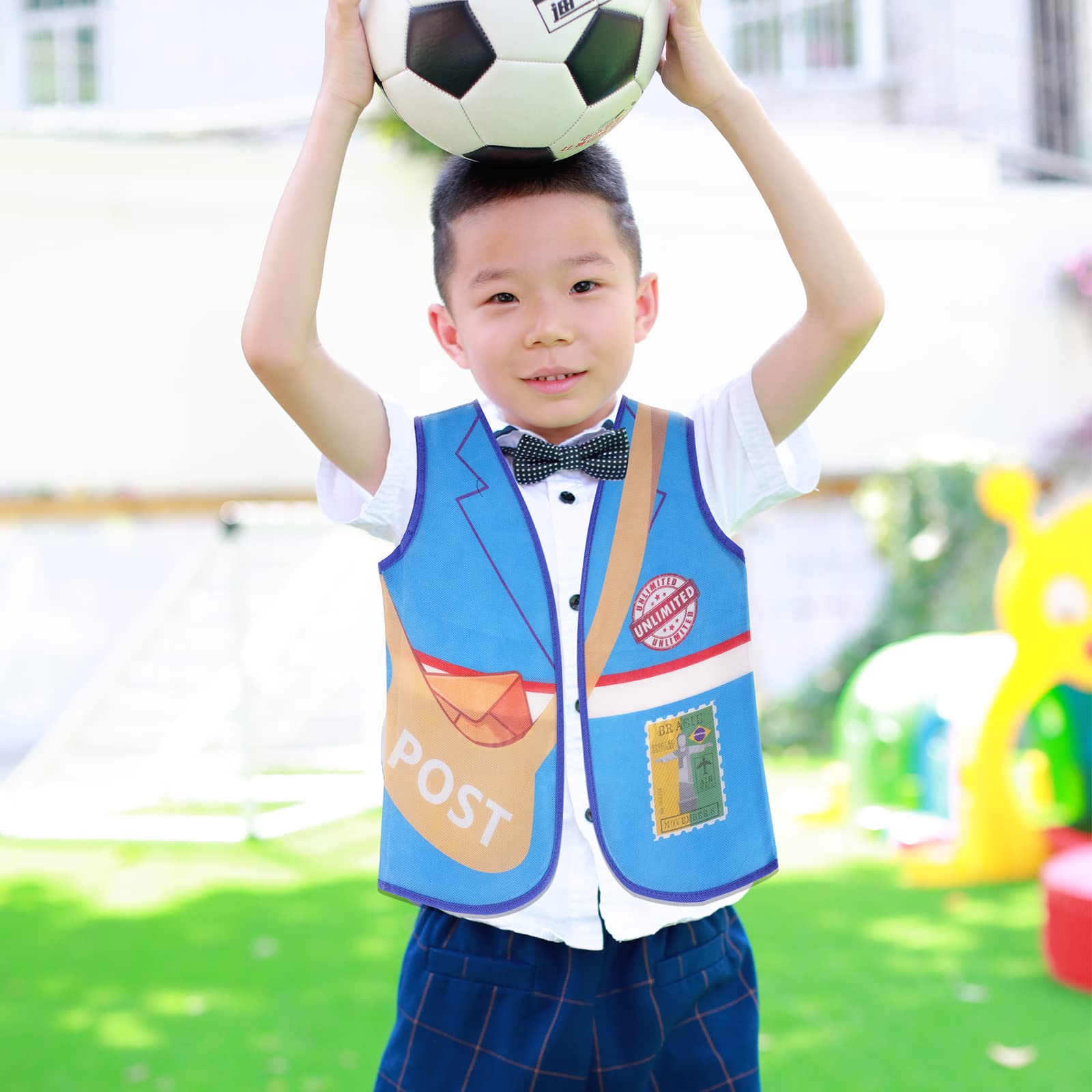 Helper Dress Up Vest Boys Dress Up Clothes Vest Career Cosplay