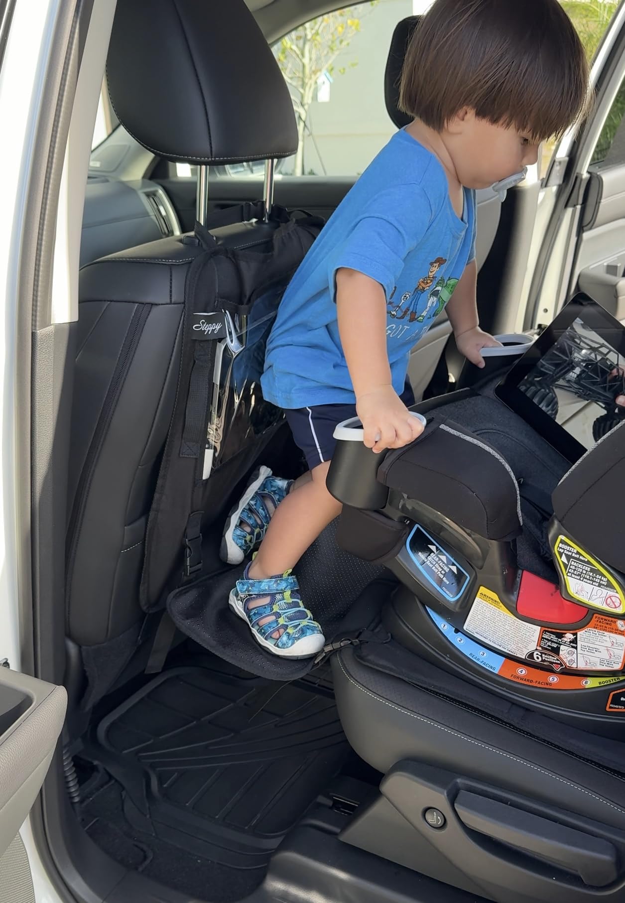 Mind Products Steppy, Car Seat Step (Holds up to 60 lbs), Ages 2-12
