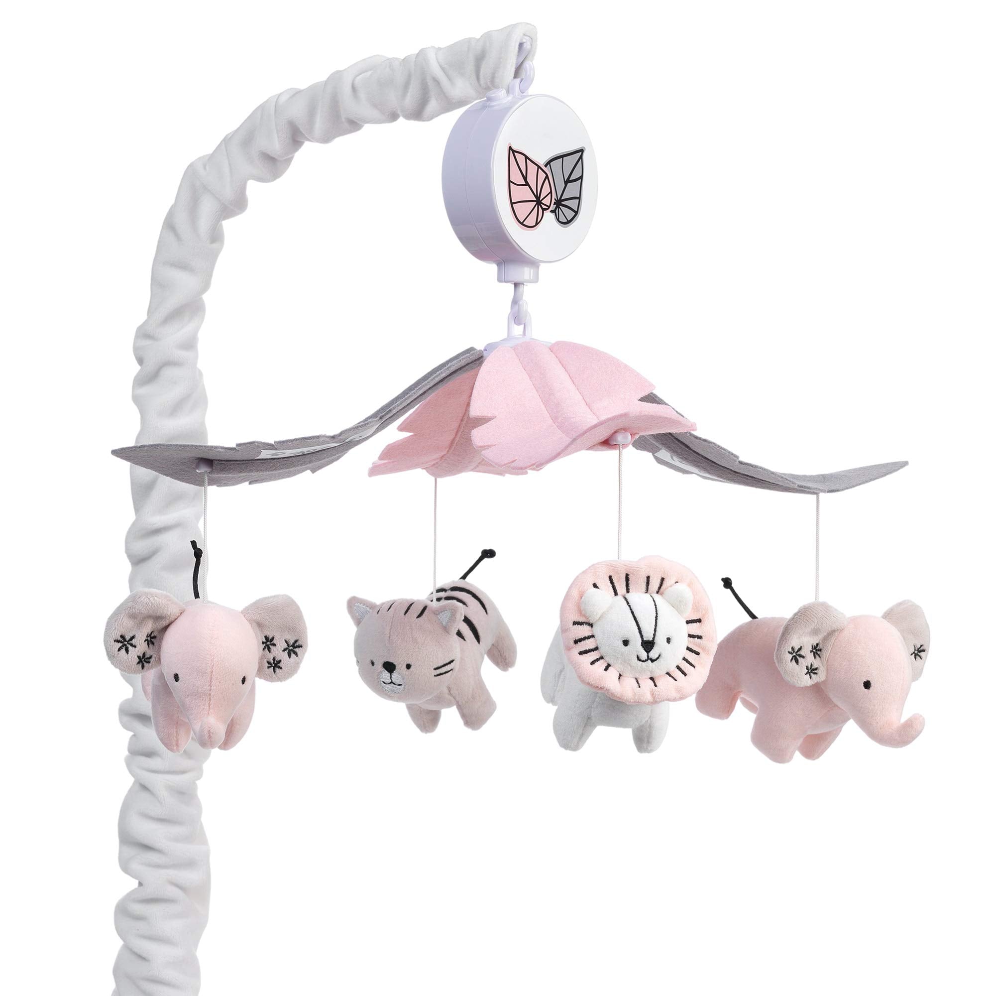 Musical Baby Crib Mobile Safari Animals