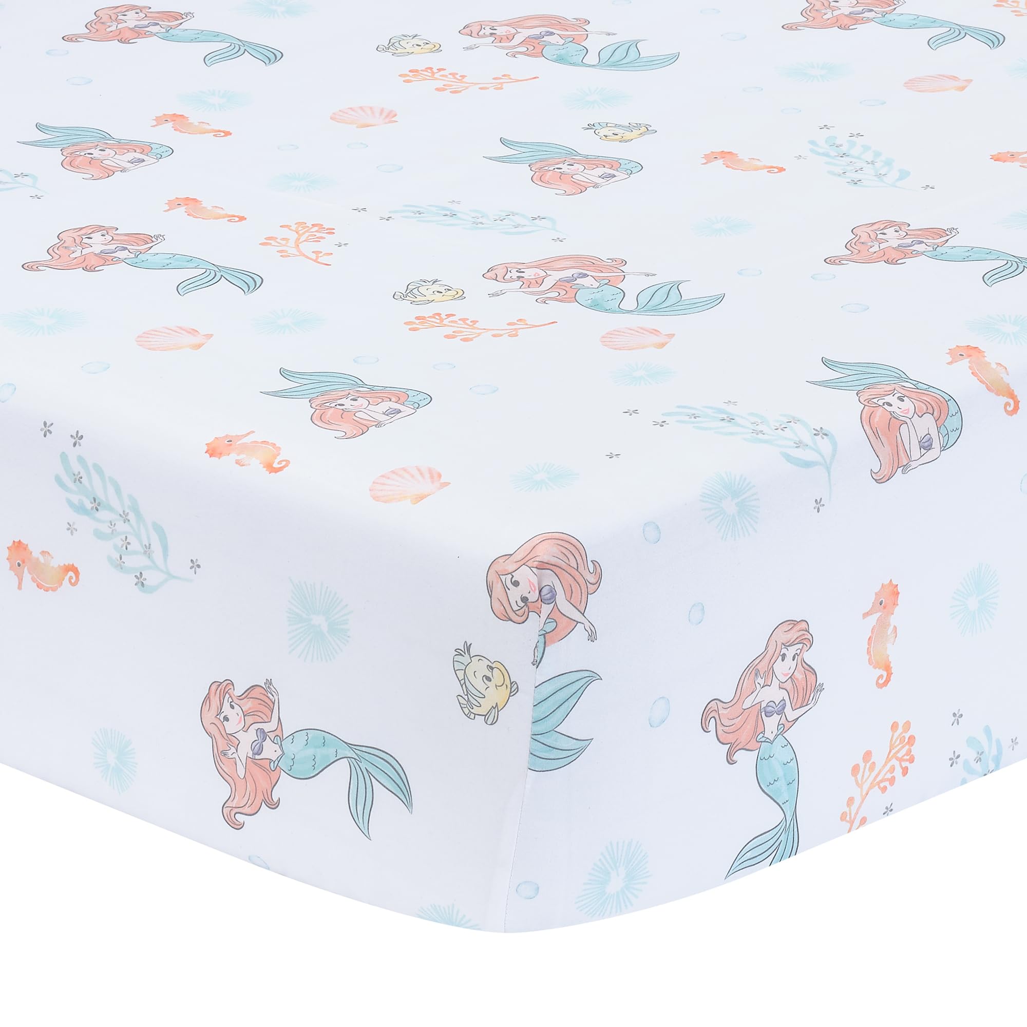 Disney Baby The Little Mermaid 3-Piece Baby Crib Bedding Set