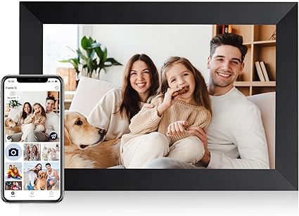 10.1 Inch WiFi Digital Picture Frame, IPS Touch Screen Smart Cloud Photo Frame