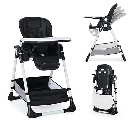 3 in 1 Foldable Baby High Chair, Infant High Chairs for Babies and Toddlers