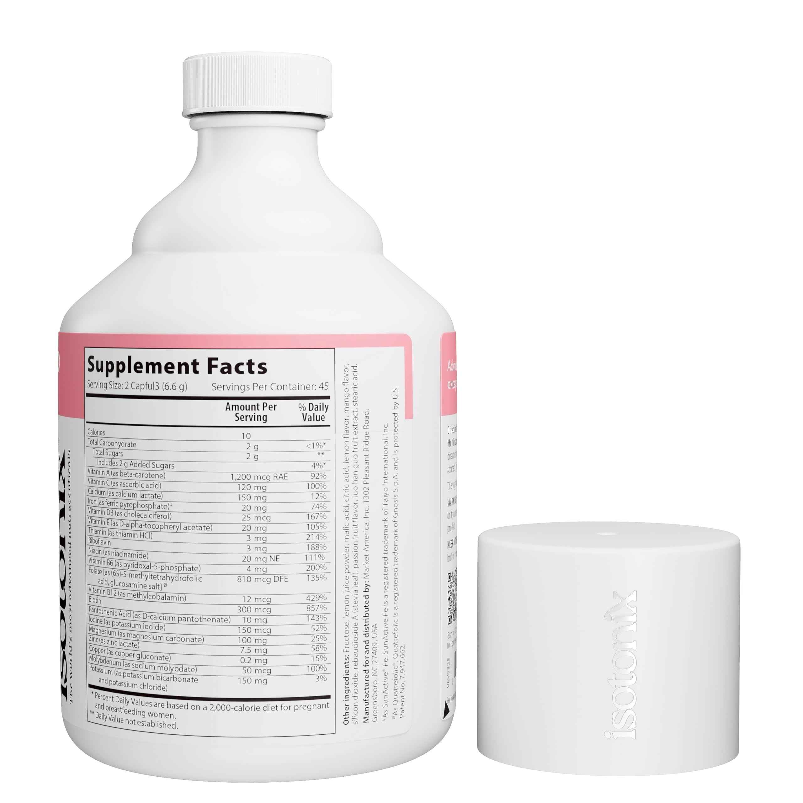 Prenatal Activated Multivitamin, Vitamins, Helps Contribute to Healthy Pregnancy