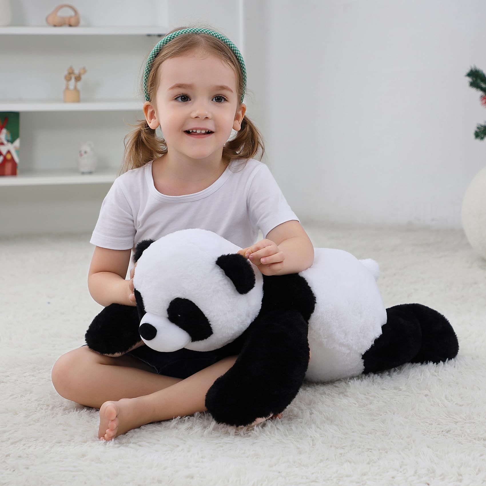 5 lbs 24" Weighted Stuffed Animals Panda Plushie
