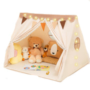 Tent Indoor with Star Lights and Flags - Play Tent for Kids Ages