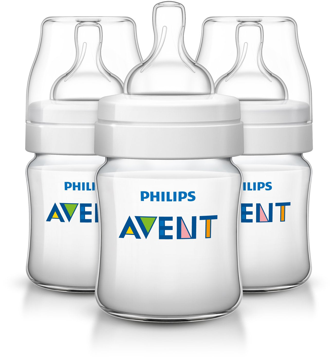 Philips Avent Anti-colic Baby Bottles Clear