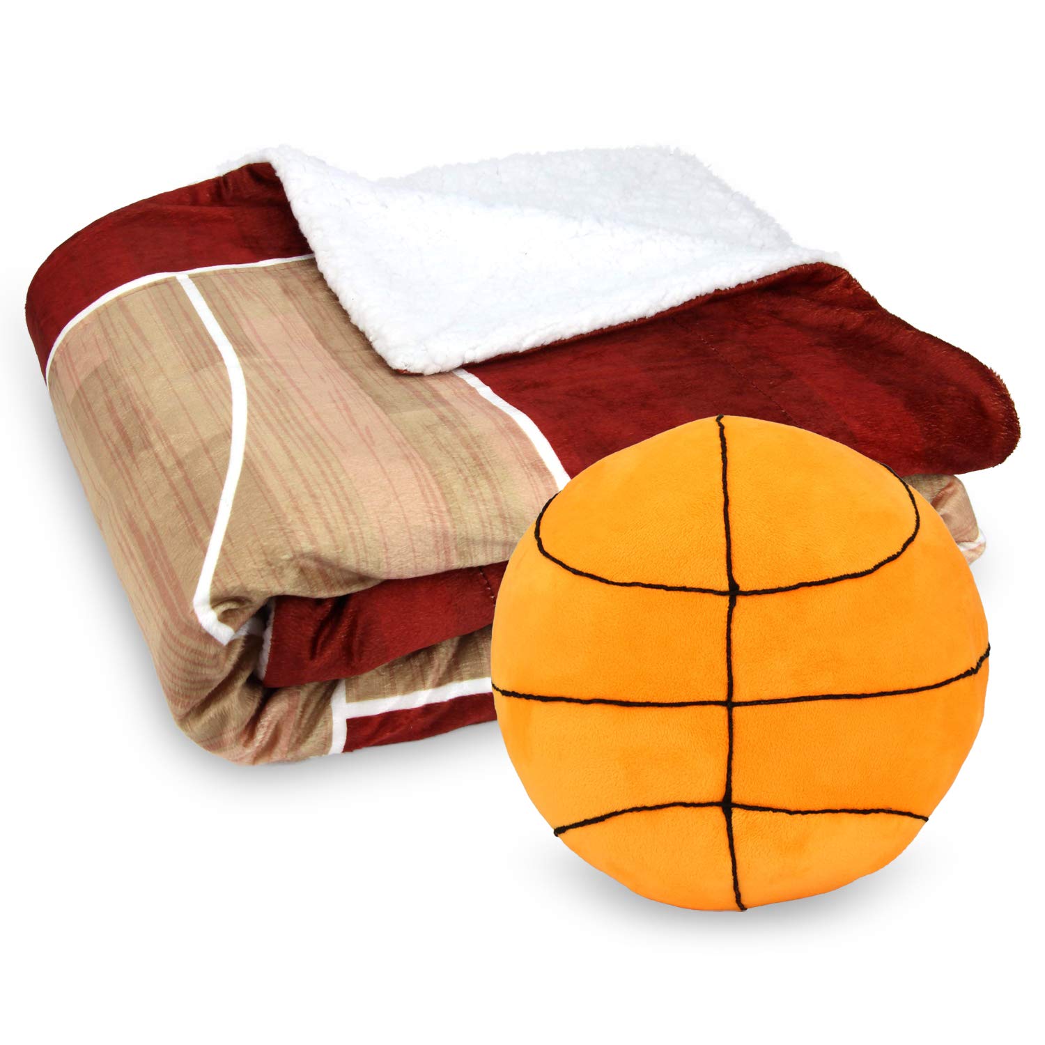 Sports Field Game Microplush Reversible Sherpa Interactive