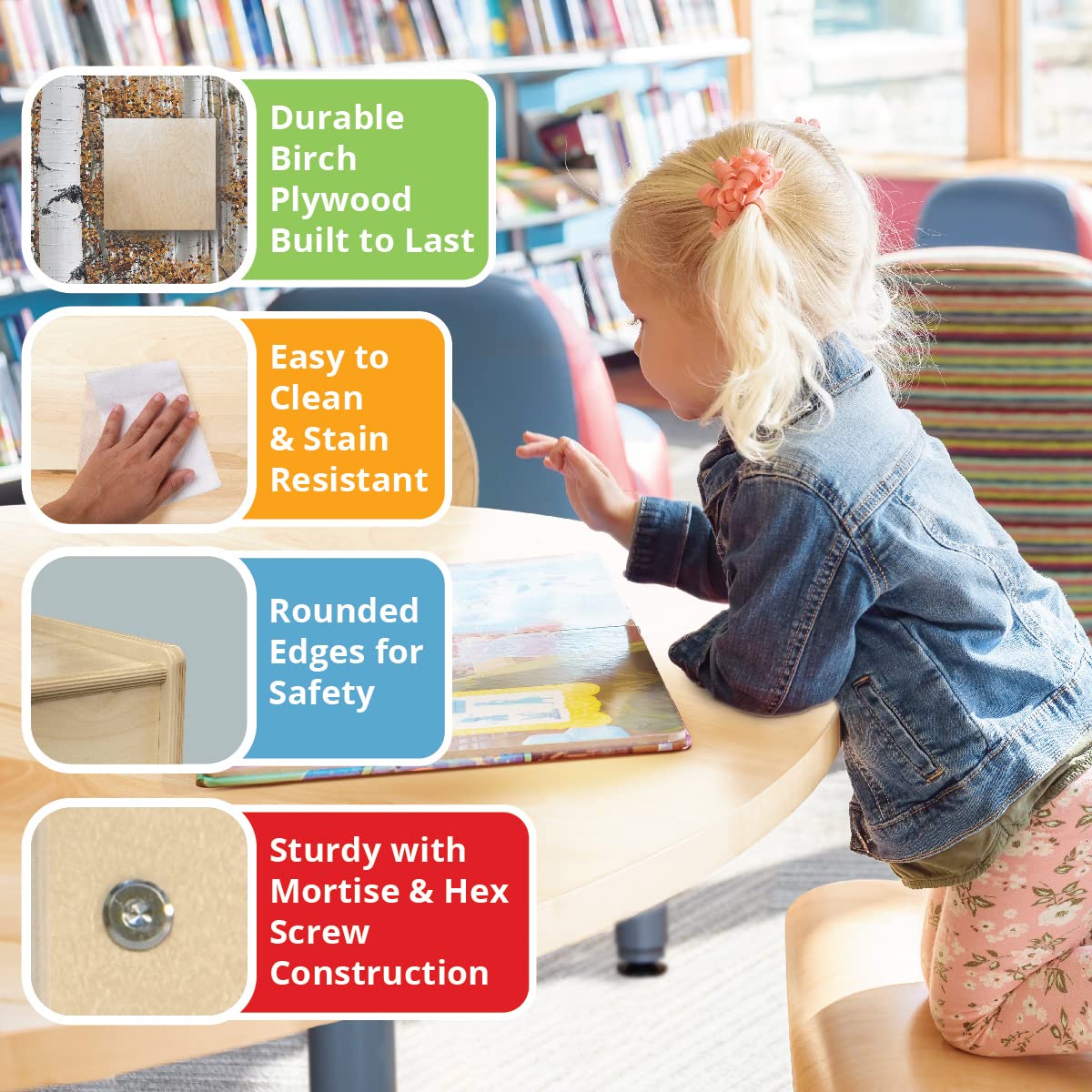 Contender Kids 16 Cubby Storage Horizontal Cube Shelf, School Locker Shelving Locker Storage Cabinet, Bookcase for Kids Room Montessori Shelves Bookcase Fully Assembled