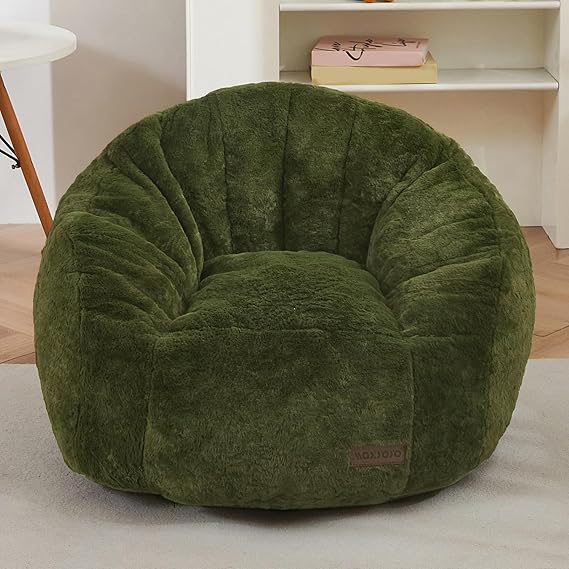 Bean Bag Chair for Kids, Shell Shaped Bean Bag Couch for Boys and Girls