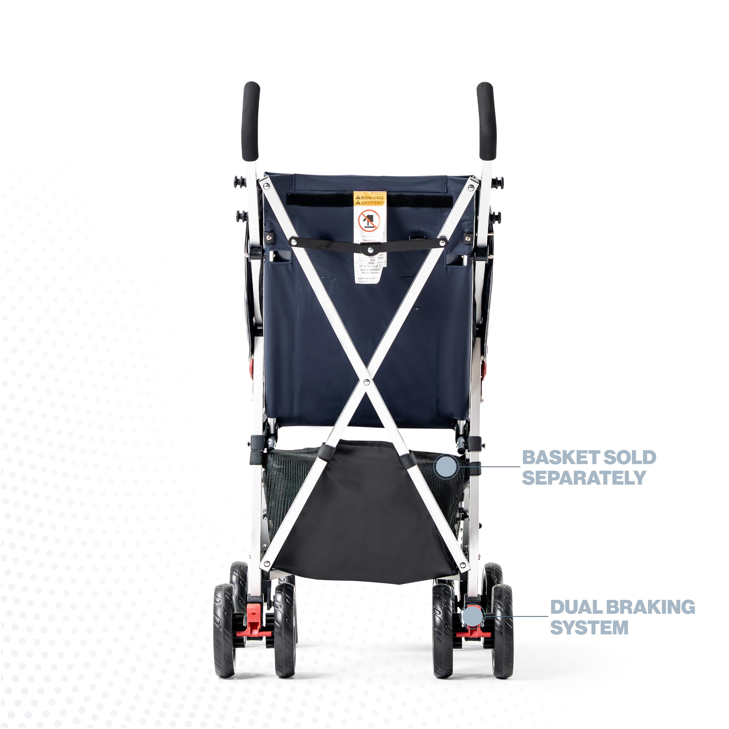 Coche XL Special Needs Stroller, Disability Stroller for Older Child, Larger Size Pushchair, Easy Folding System, Lightweight Aluminum Frame (Blue)