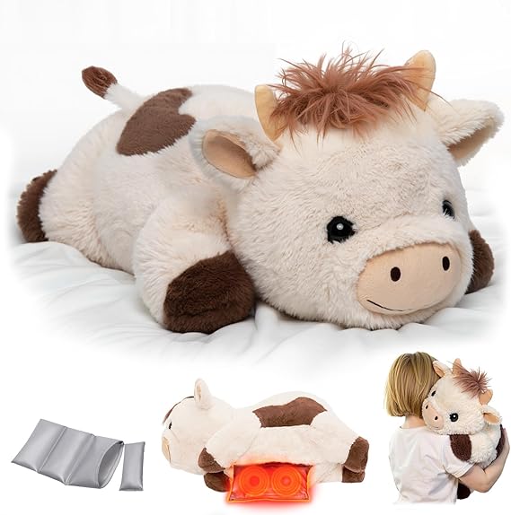 Weighted Stuffed Animals with Microwavable Heating Pad - 5lb or 2.13lb Adjustable