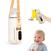Portable Bottle Warmer for Breastmilk & Formula, Baby Rapid Milk Warmer