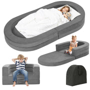 Travel Toddler Bed, 3-in-1 Portable Foldable Toddler Chair