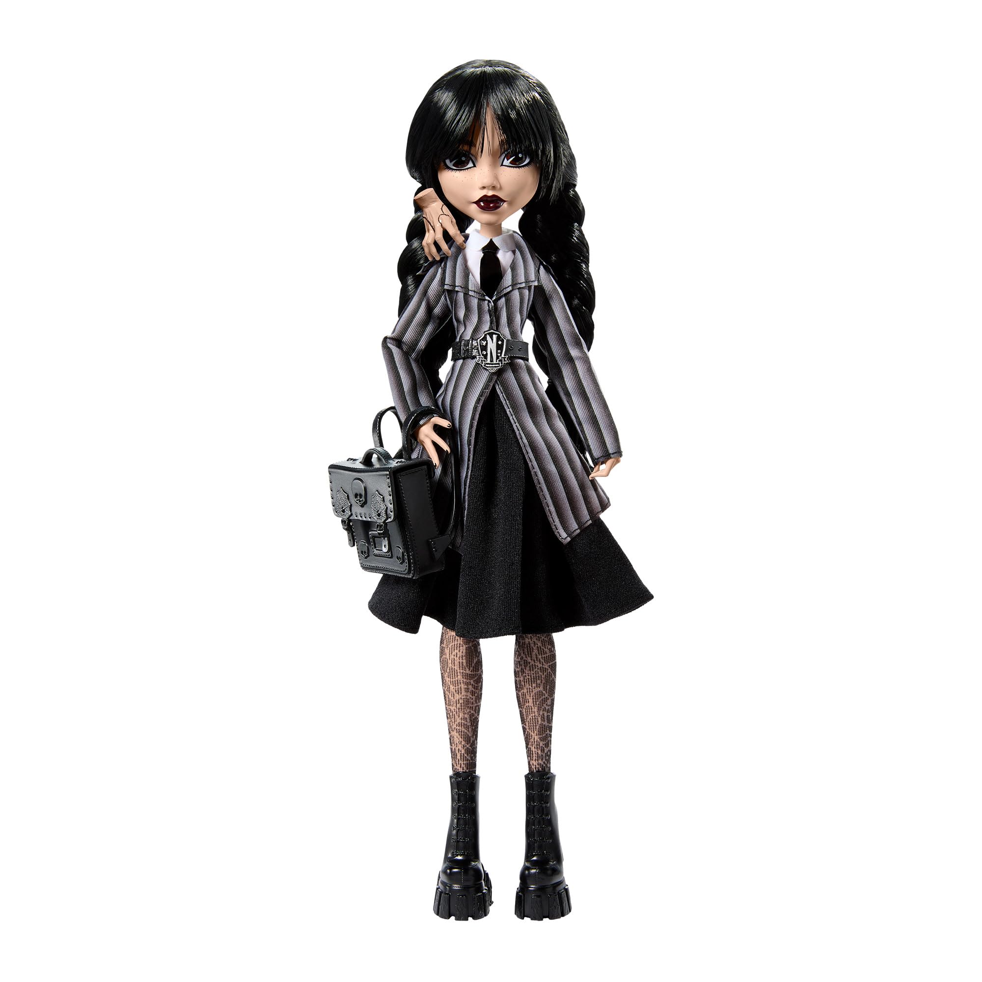 Wednesday Doll and Accessories, Wednesday Addams Collectible in Nevermore Academy