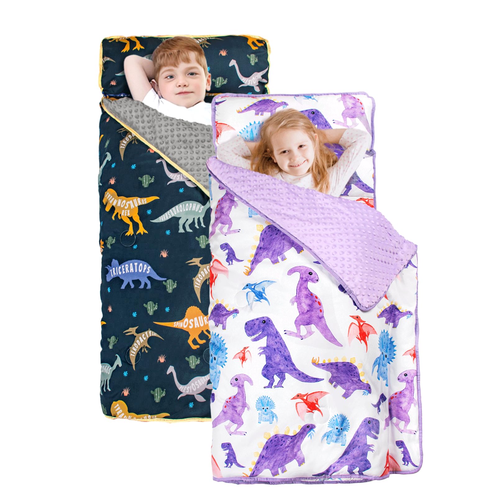 Nap Mat Pack 2, Extra Large Sleeping Bag with Pillow and Blanket