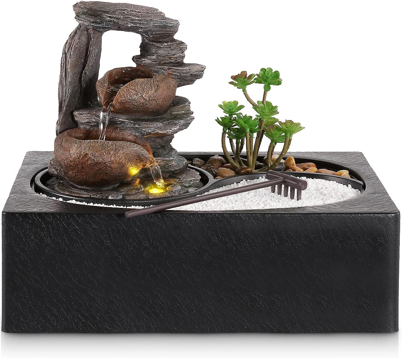 Water Fountains Indoor Waterfall Fountain Tabletop Fountain