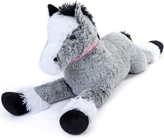 Giant Horse Stuffed Animal, 4ft Soft Horse Plush Hugging Pillow