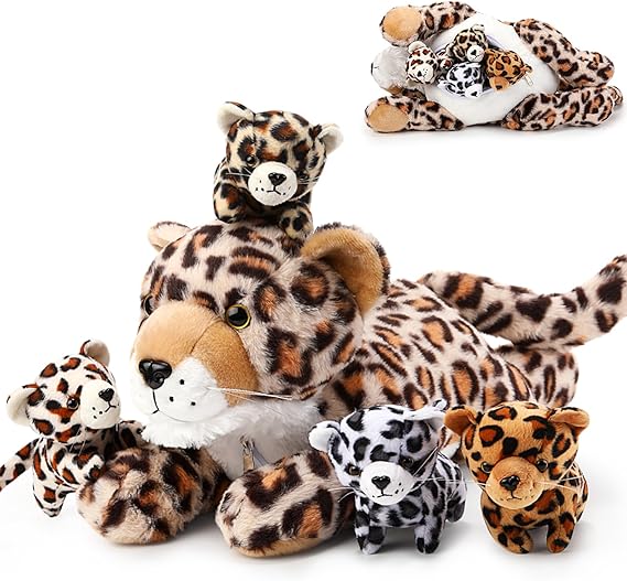 Cheetah Stuffed Animals for Kids Large Mommy Cheetah Plush