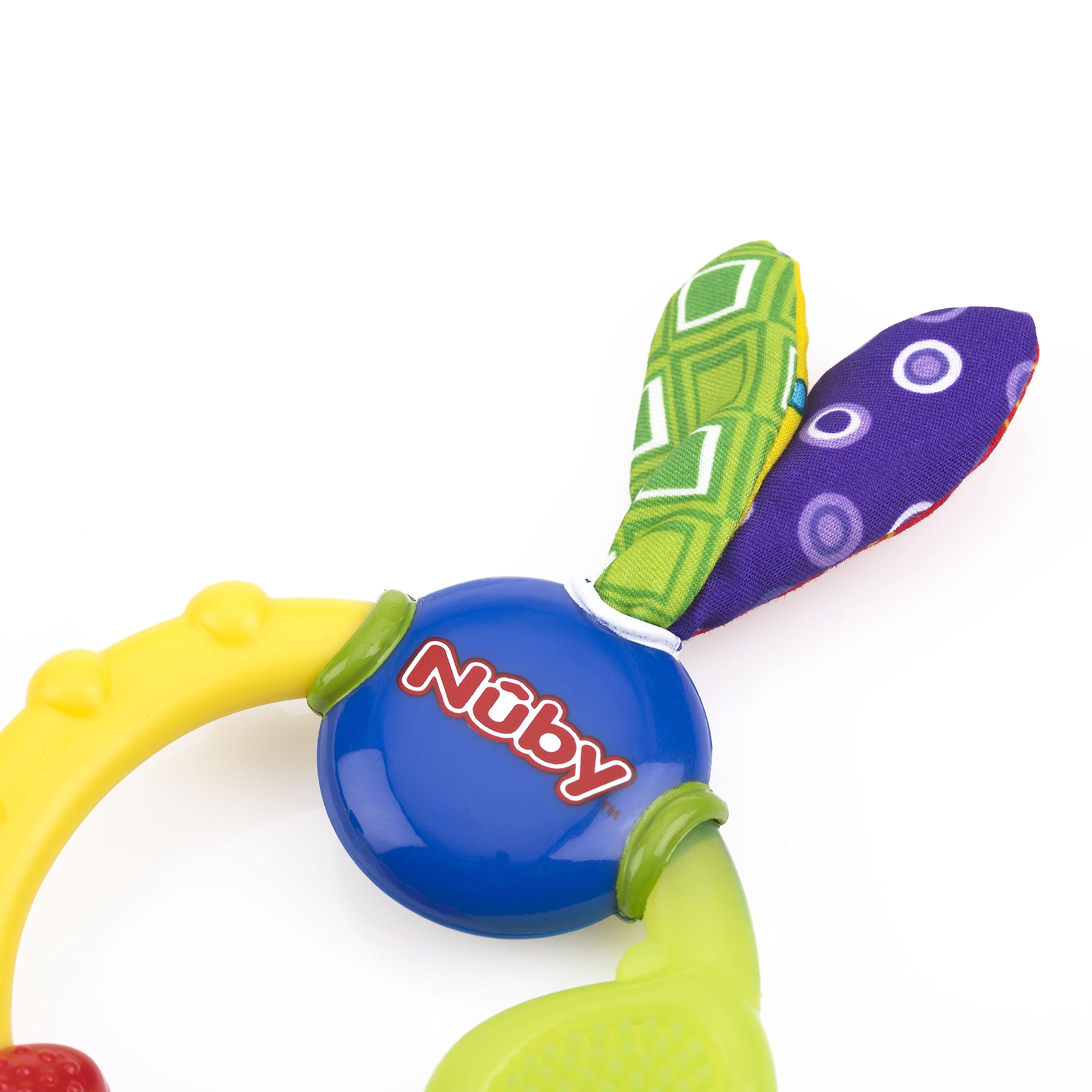 Wacky Teething Ring, Multicolor (Pack of 16)