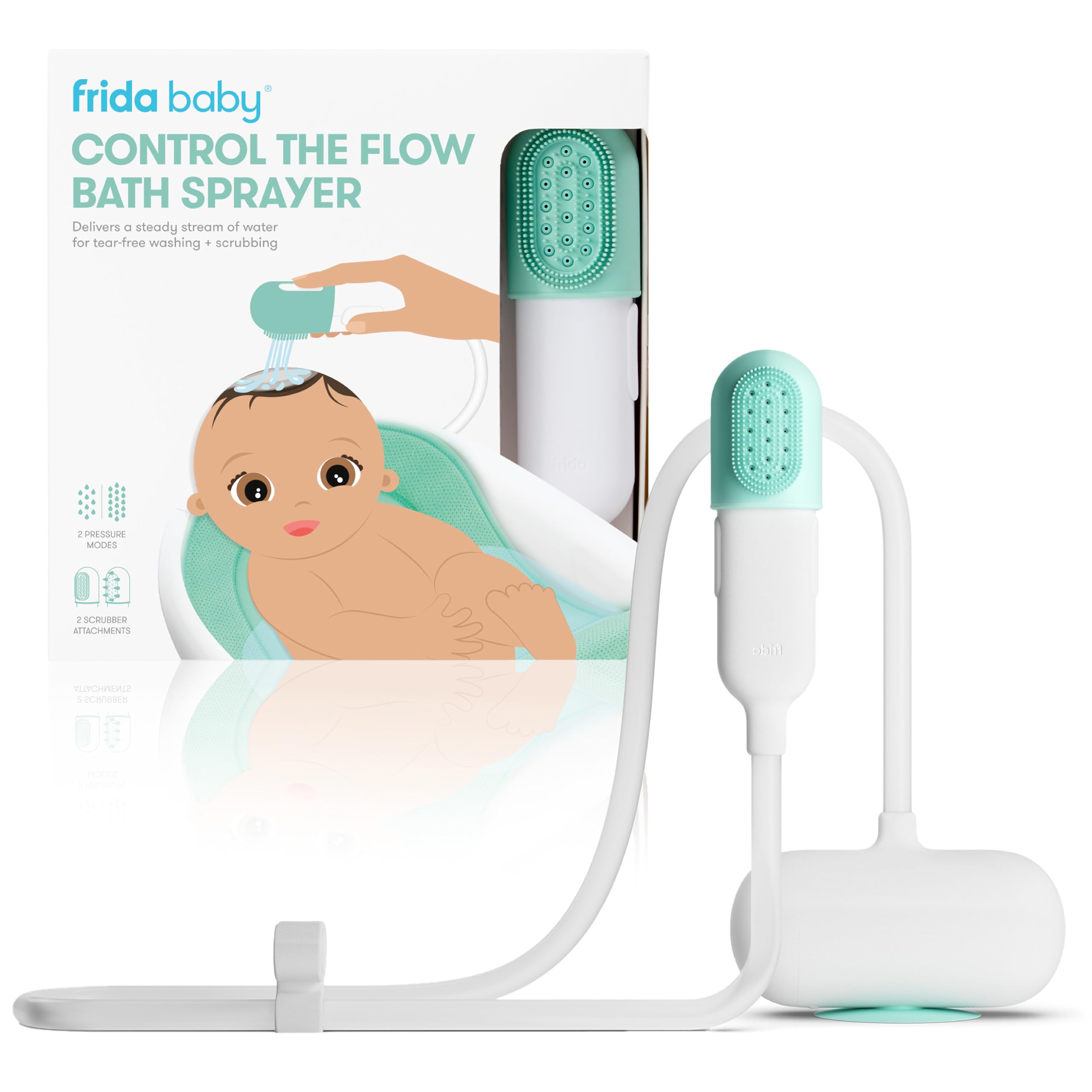 Control The Flow Bathtub Sprayer Attachment for Baby Bathtub,