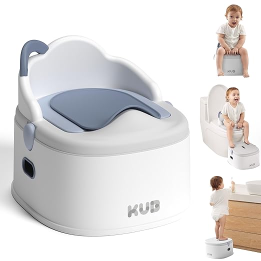 1 Potty Training Toilet (Chair, Seat, Step Stool) - 9 CM Splash
