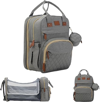 Baby Diaper Bag Backpack with Changing Station, Waterproof