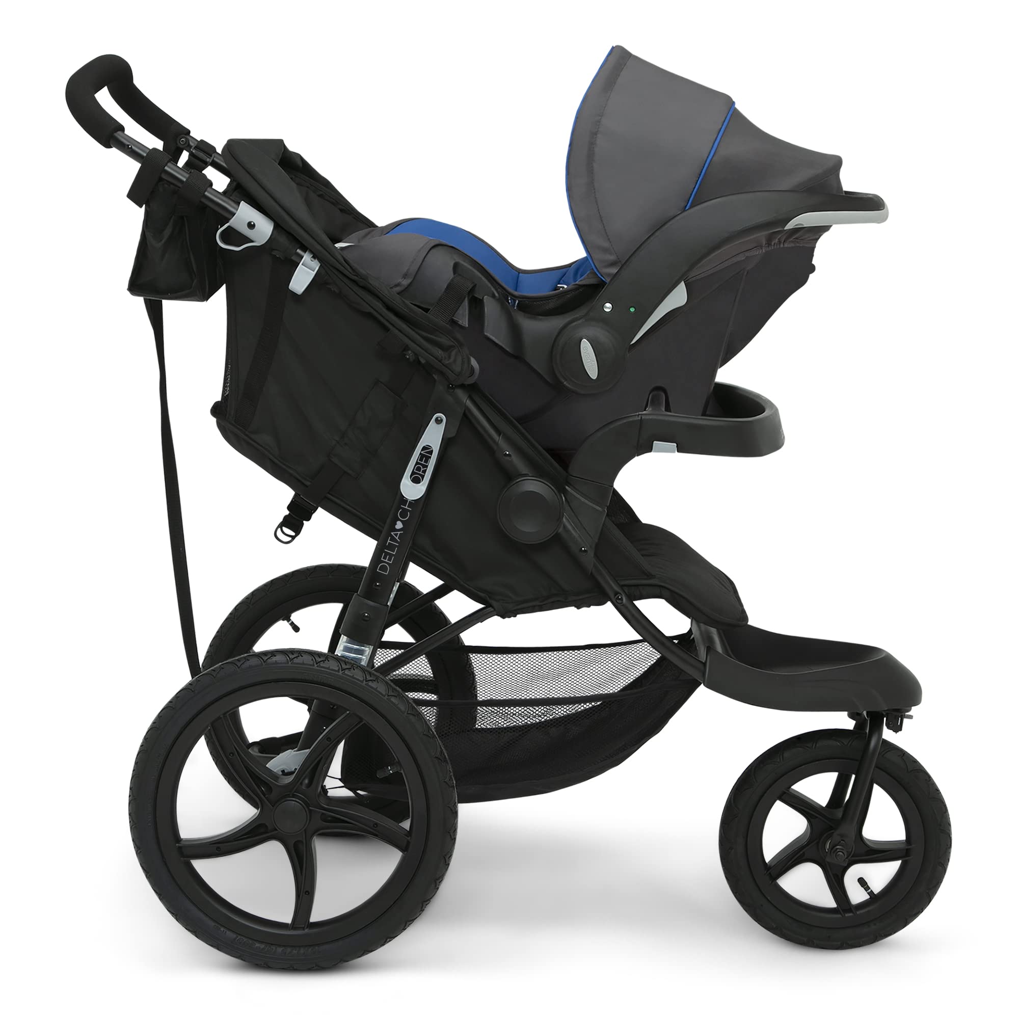 Apollo Jogging Stroller - Shock Absorbing Frame with Large Canopy