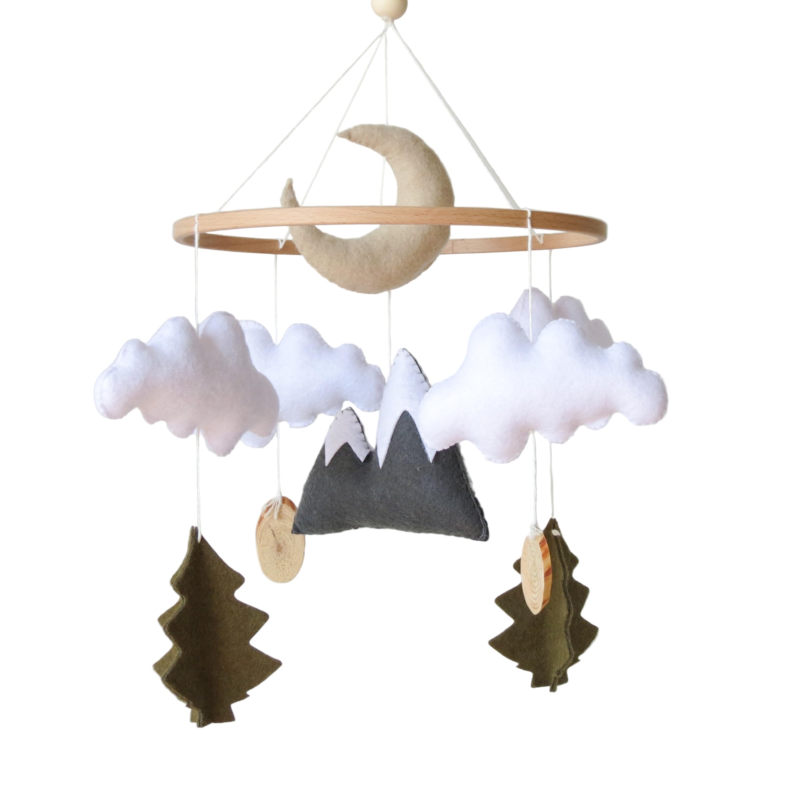 Woodland Mobile for Crib Forest Baby Mobile for Crib Woodland Crib Mobile for Boys