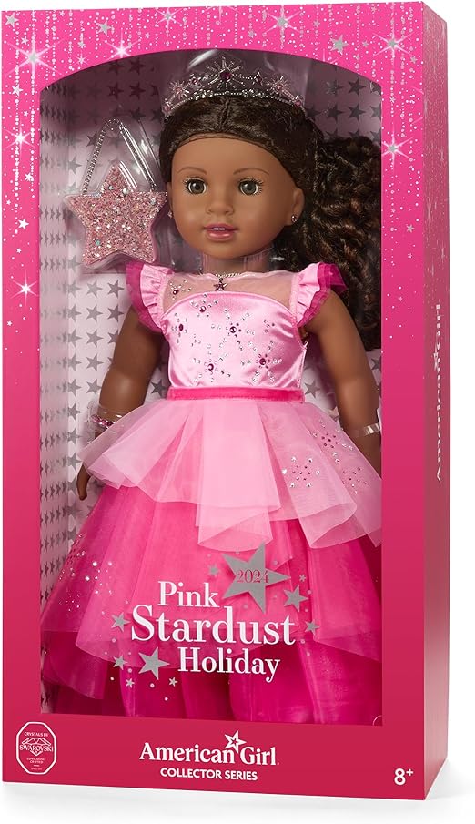 2024 Pink Stardust Holiday Collector Doll with Swarovski Crystals – Blonde