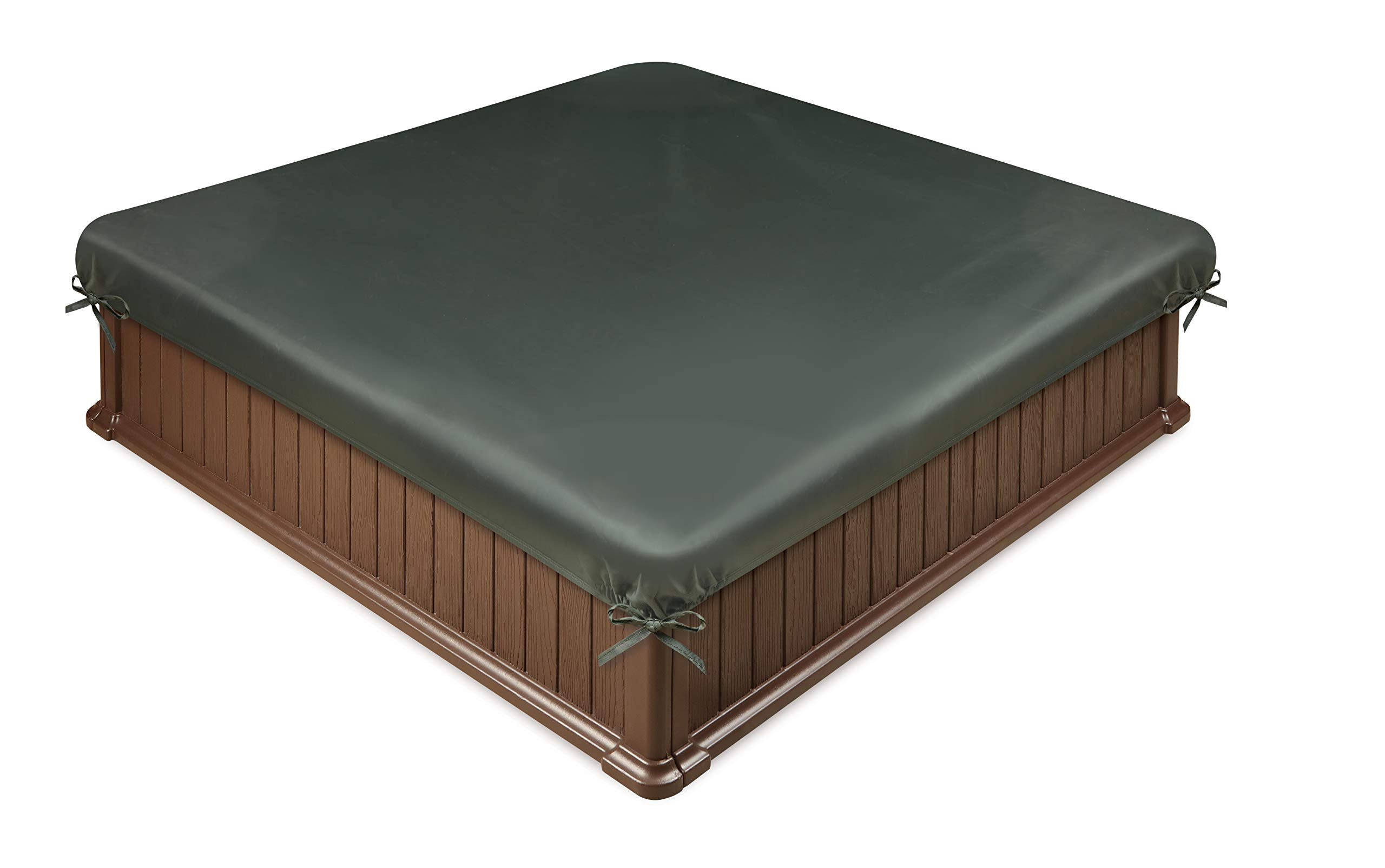 2 in 1 Sandbox & Garden Planter - Easy Assembly Outdoor Sensory Play and Planting Box