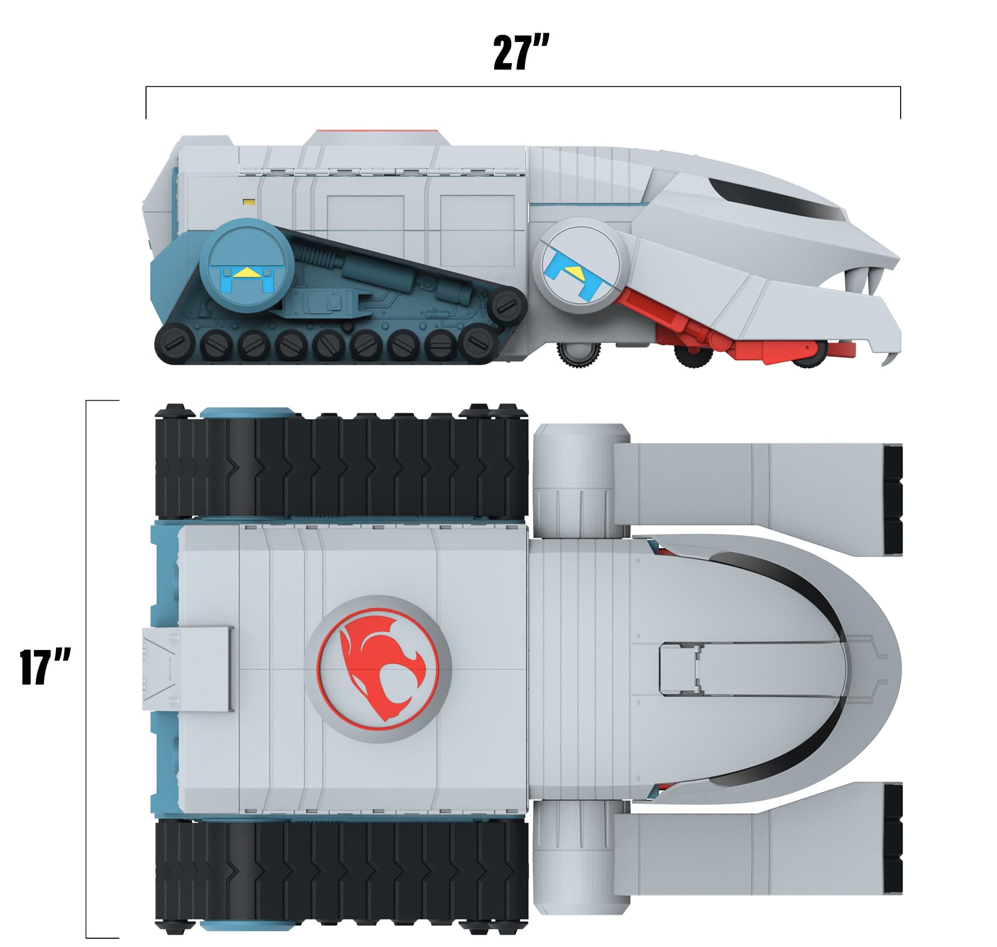 Thundertank with Panthro (Toy) - 27" Thundercats Action Figure Vehicle Classic Cartoon