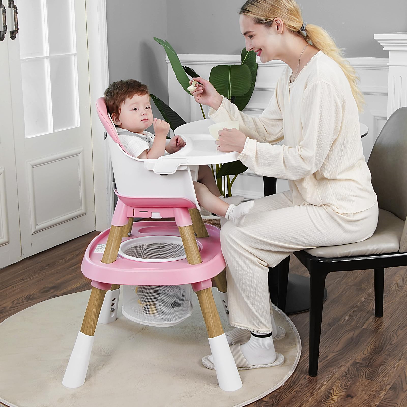 15-in-1 Convertible High Chair for Babies and Toddlers