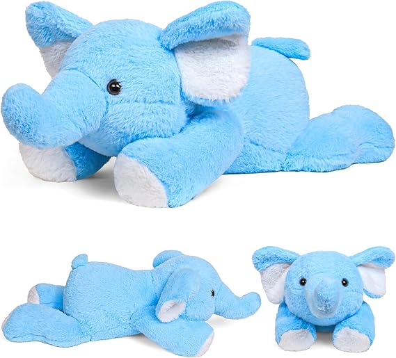 Elephant Weighted Stuffed Animals, 5lbs, 24 in