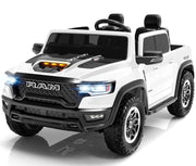 Licensed RAM 1500 RHO 24V Ride on Toys for Boys & Girls, 2 Seater Kids Electric Car
