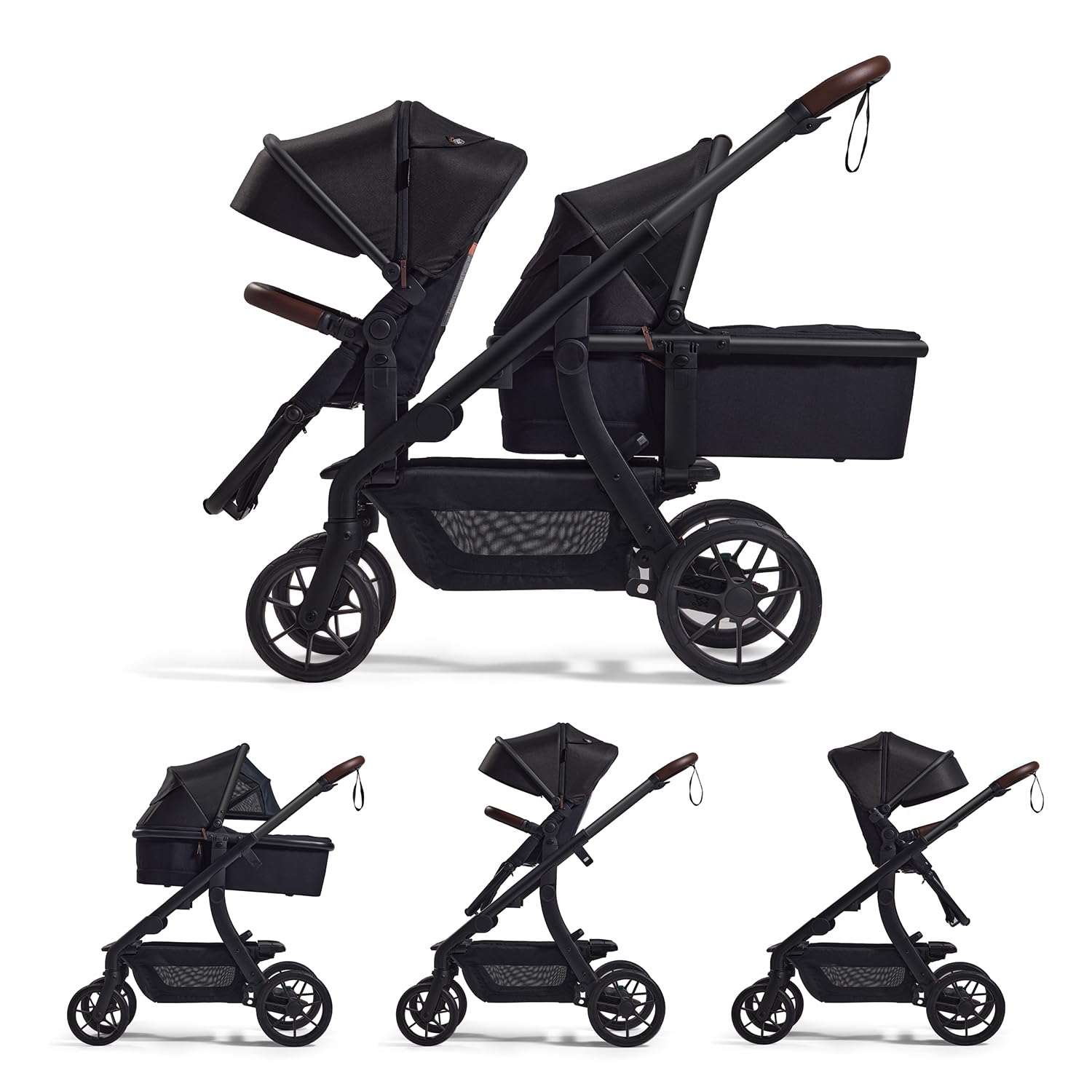 ChangeGo Baby Stroller, Convertible Single-to-Double-to-Wagon Stroller