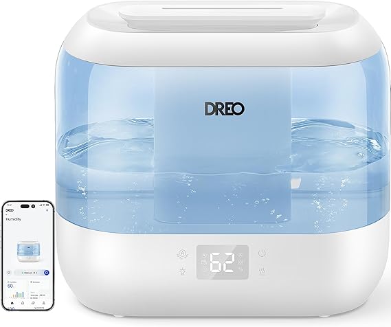 Humidifiers for Bedroom, Top Fill 4L Supersized Cool Mist Humidifier
