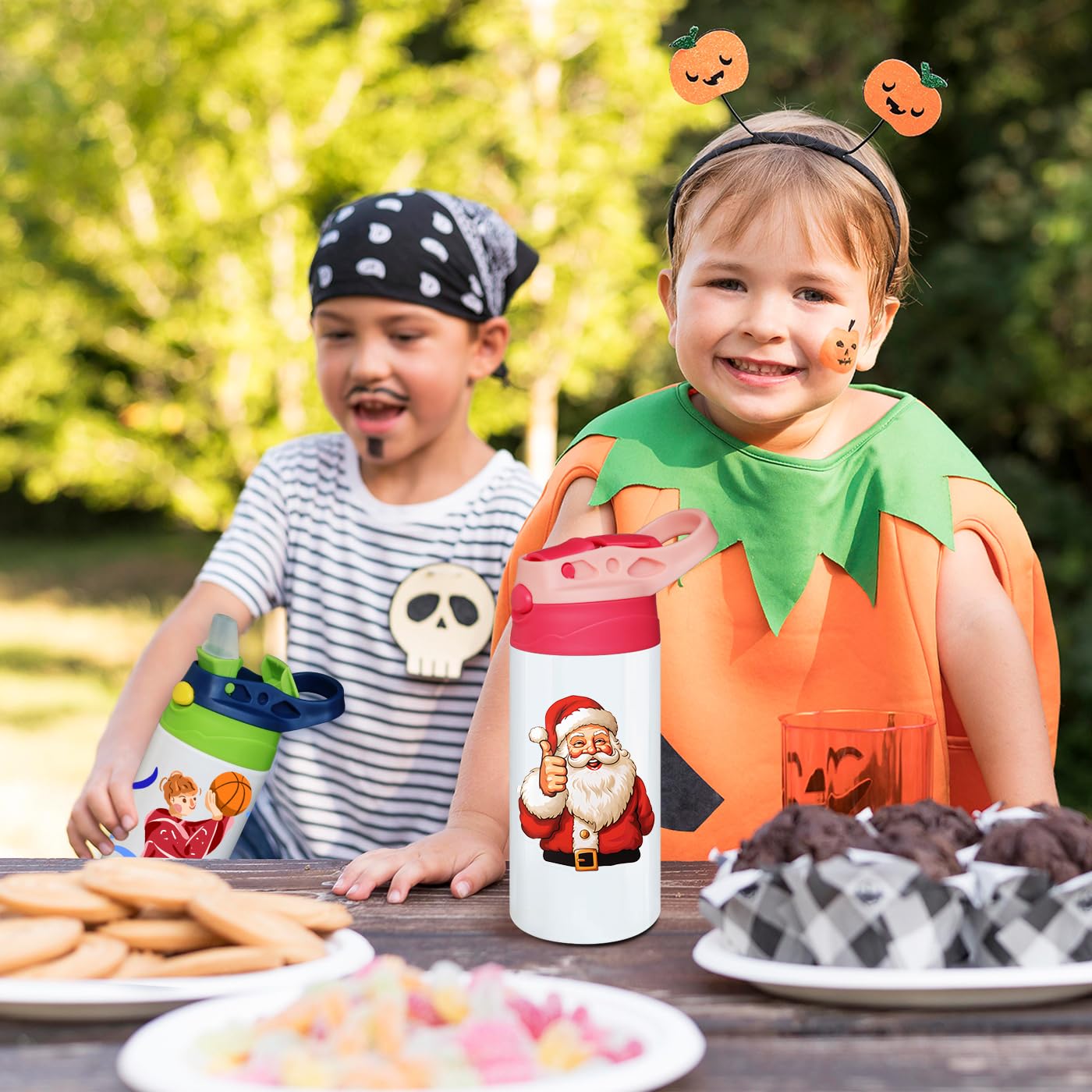 10 PACK Kids Sublimation Tumblers, 12oz Sublimation Sippy Cup