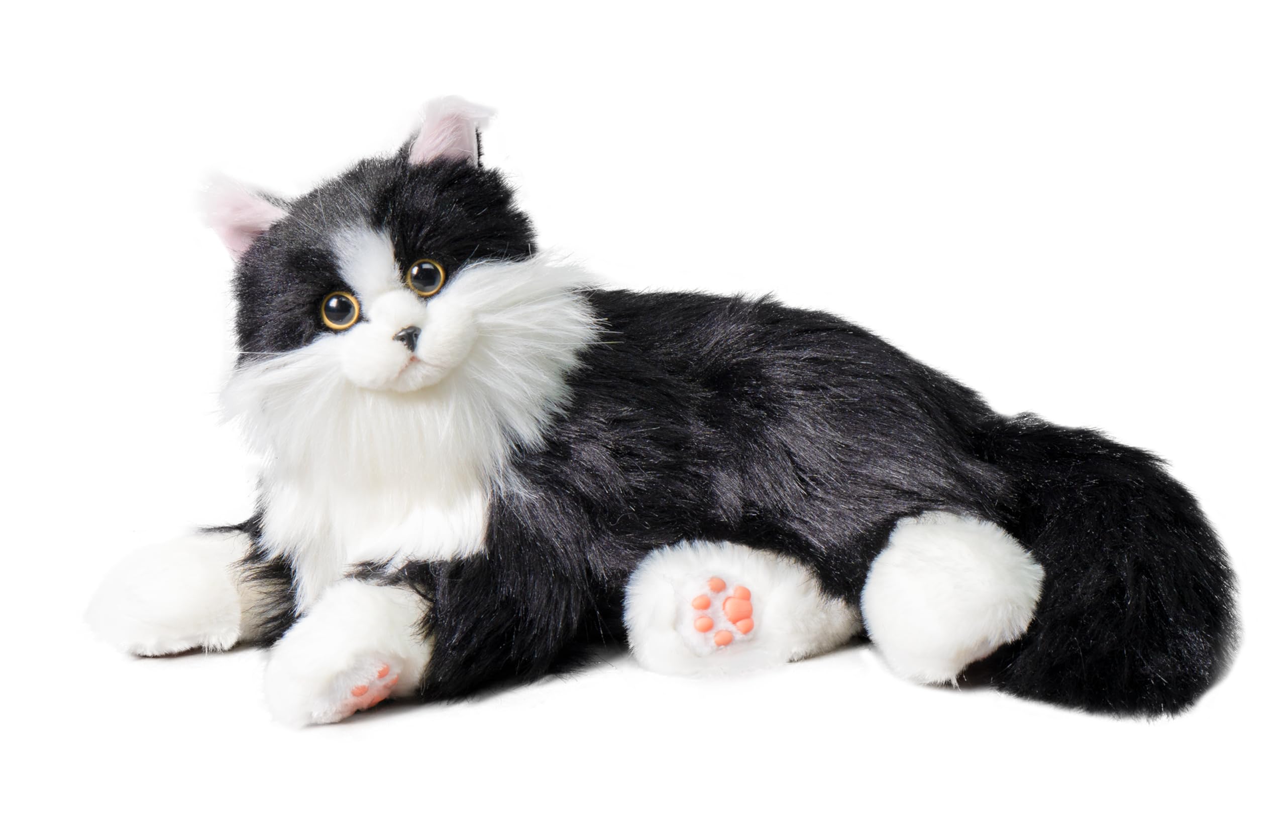 Interactive Companion Robot Cat Pets, Handmade Stuffed Animals Cat Plush