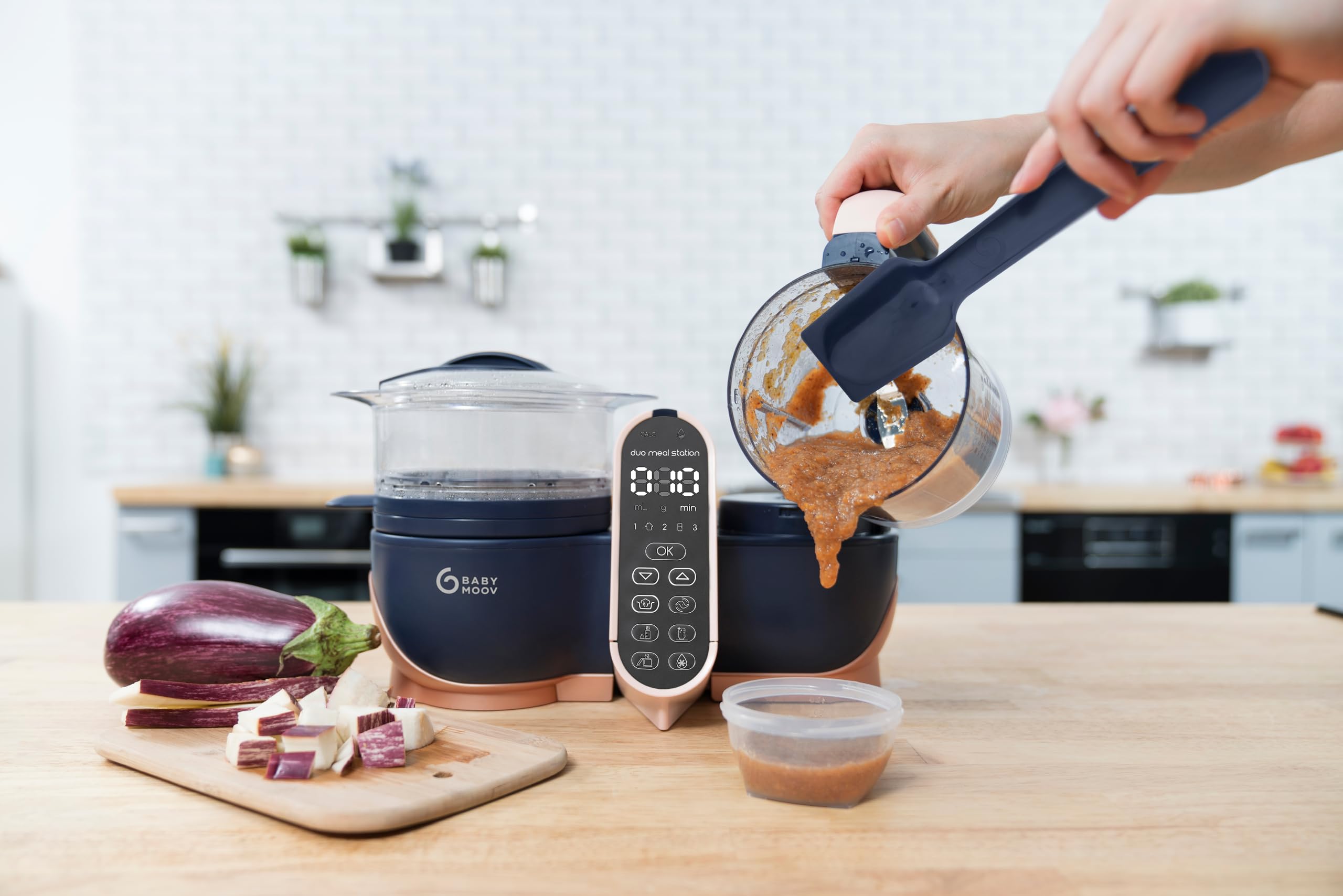 Duo Meal Station XL, 6 in 1 Food Processor with Steamer, Multi-Speed Blender