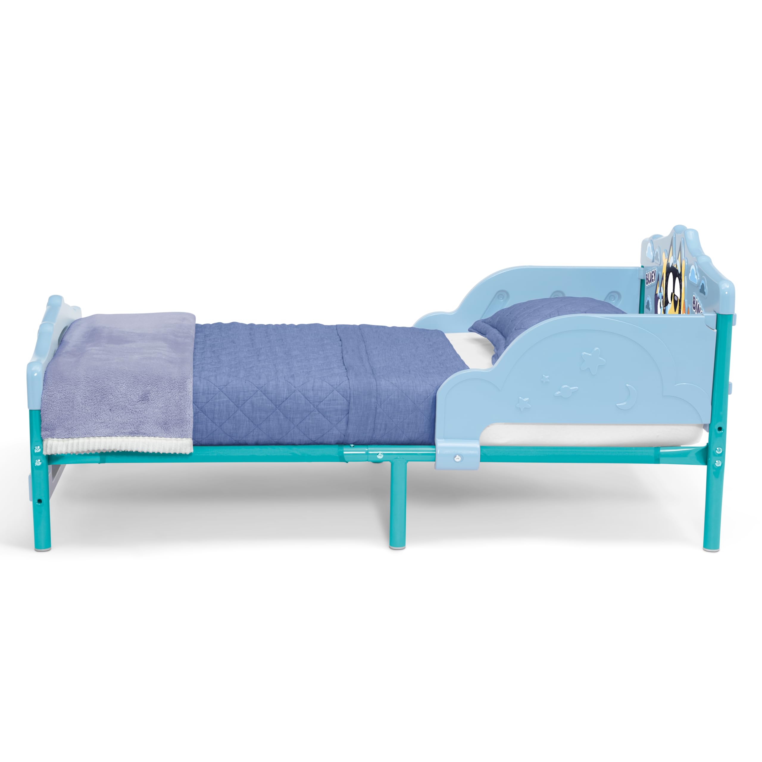 Bluey 3D Toddler Bed, Blue