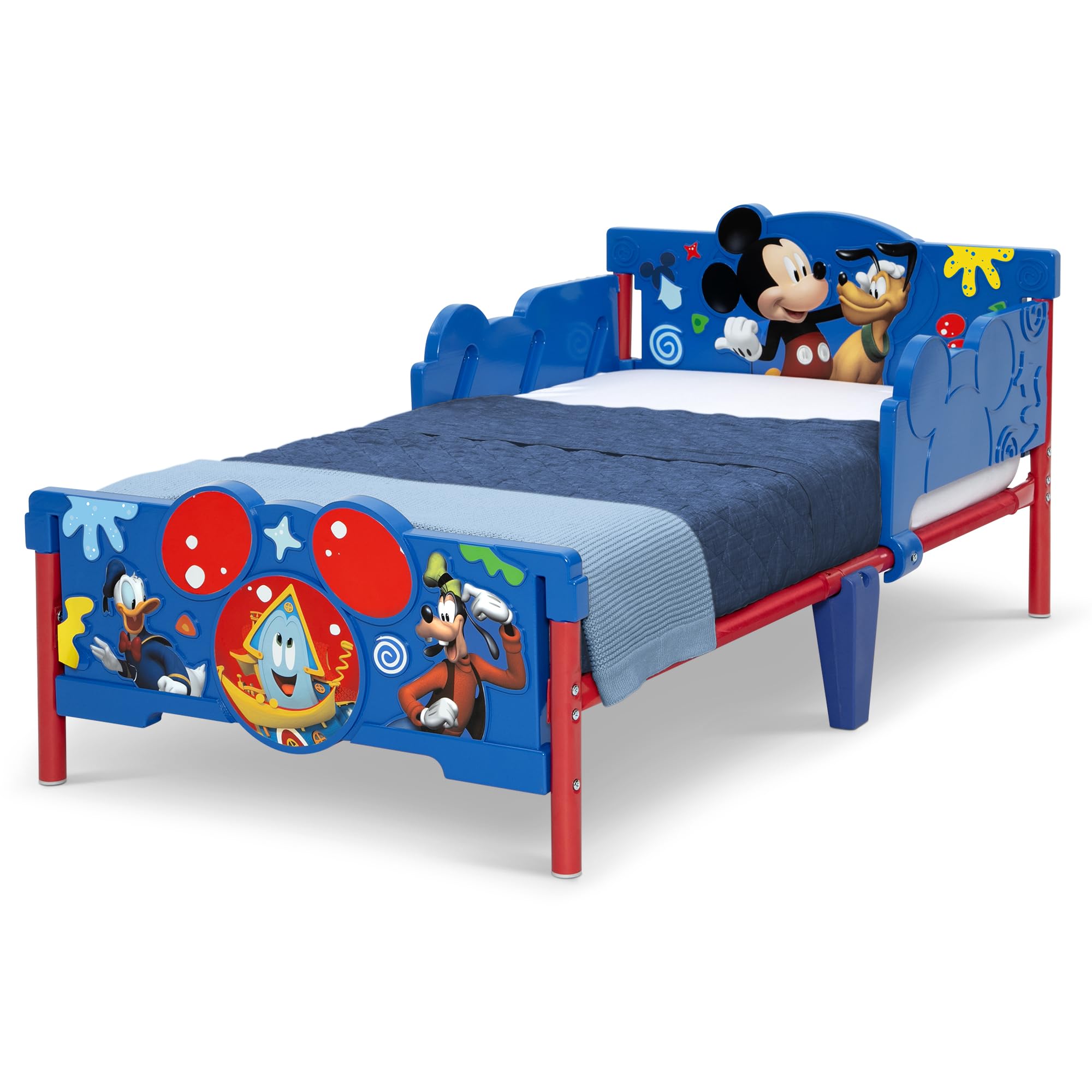 Mickey Mouse 3D Toddler Bed, Blue