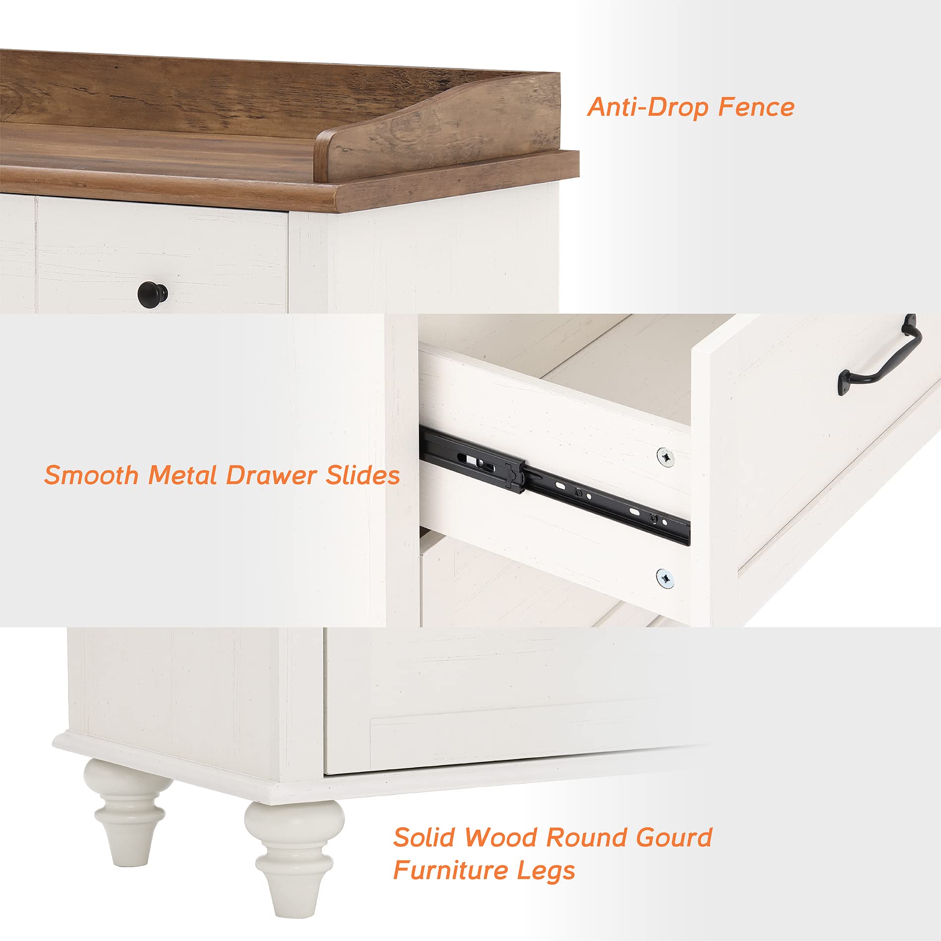 Dresser Set for Bedroom with 6 and 5 Drawer Storage Organizer
