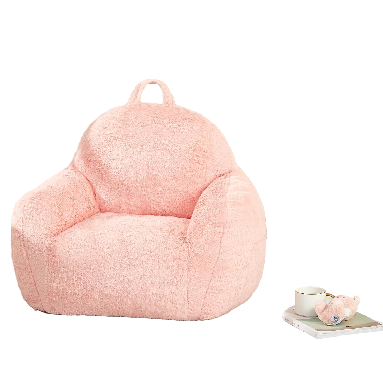 Giant Bean Bag Sofa Chair Bean Bag Chair with High Density Foam Filling Oversized Fluffy