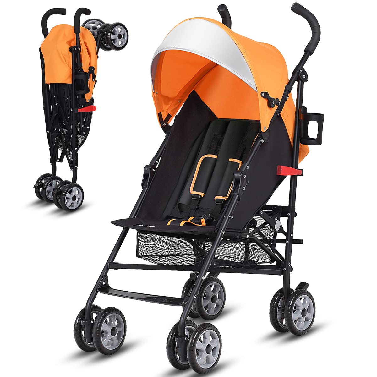 Lightweight Compact Travel Stroller - Infant to Toddler