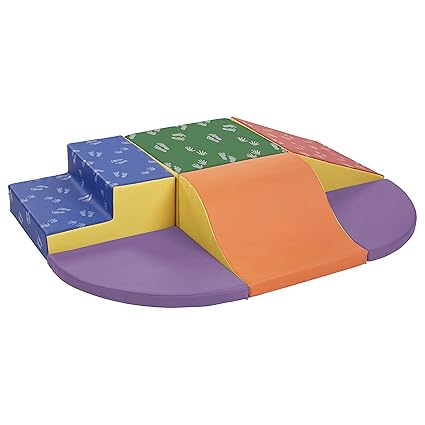 SoftZone Little Me Wall Climb and Slide, Beginner Playset, Contemporary