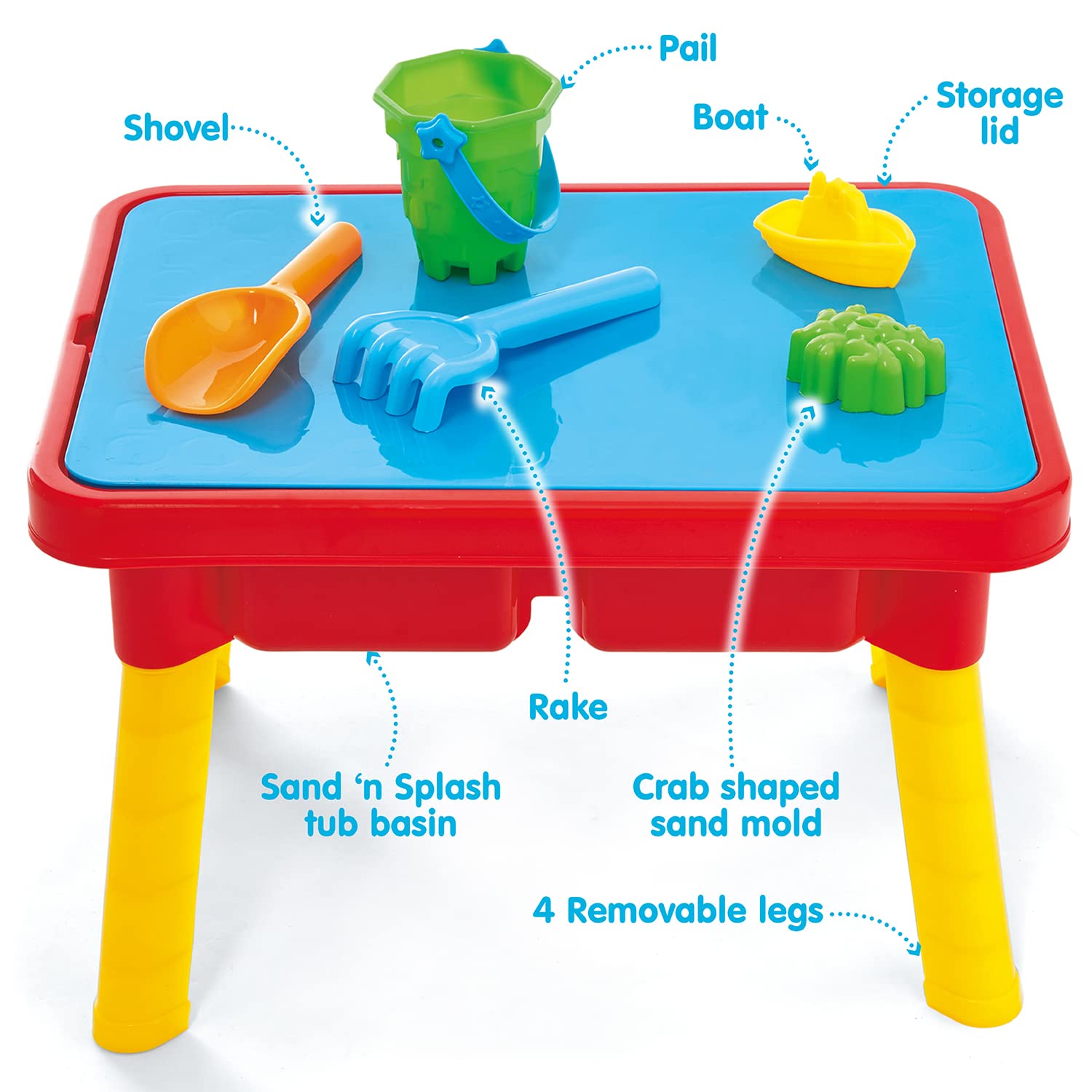 Sand and Water Activity Table for Toddlers