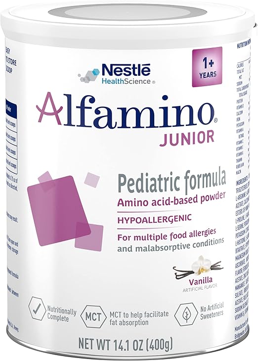 Junior Amino Acid Based Pediatric Formula, Unflavored